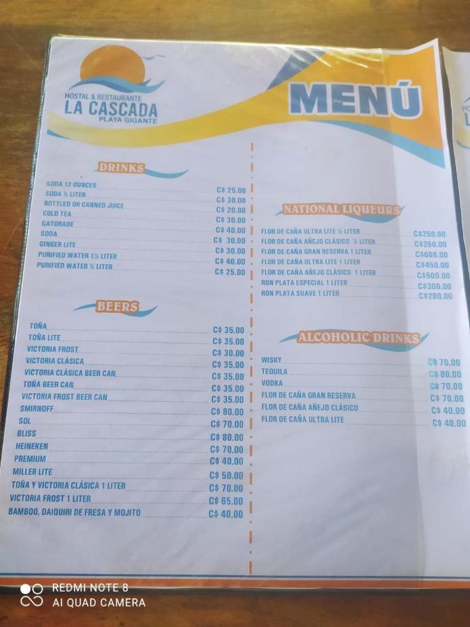 La Cascada Hostel & Restaurant Rivas Esterno foto